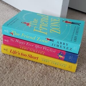 Abby Jimenez books, The Friend Zone series, paperback